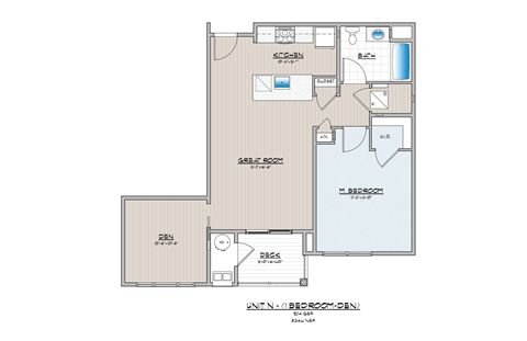 1 bedroom with den  at Rowen Place Apartments, Hanover, 17331